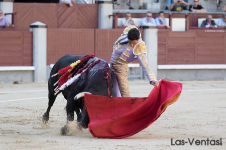 9 de agosto. Corrida de toros. Una oreja para Iván Vicente en su vuelta a Las Ventas